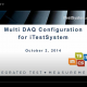 iTestSystem MultiDAQ Configuration Presentation Page