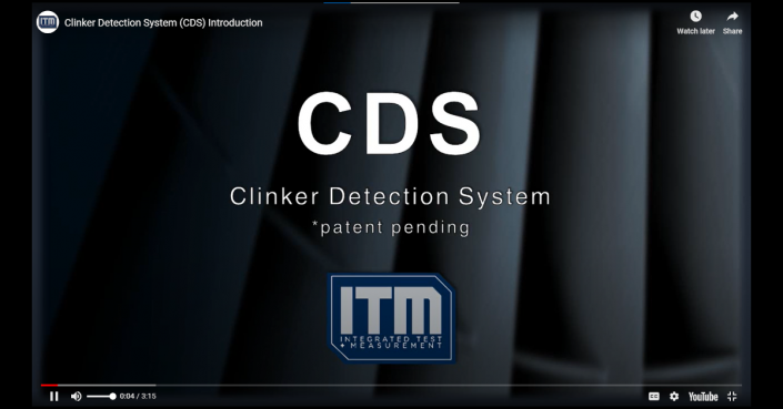 Clinker Detection System Overview Video Screen Capture