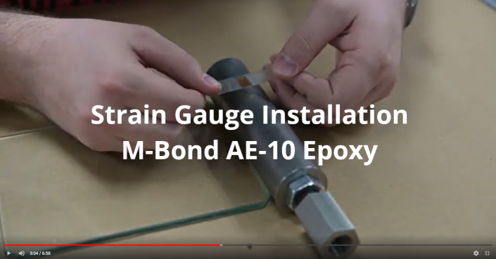 Strain AE10 Strain Gauge Installation with M-Bond AE-10 Epoxy